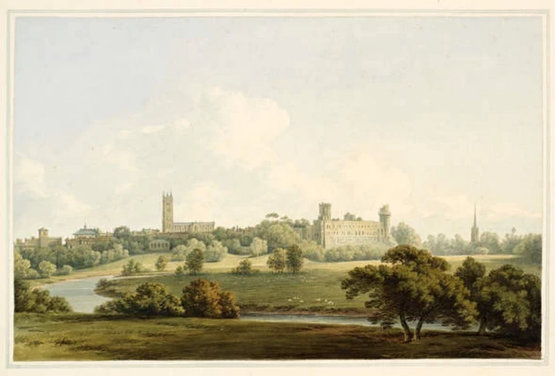 La città e il castello di Warwick - Birmingham Museum Trust